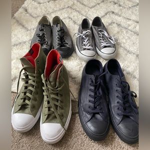 4 pair of men Converse all size 13 for $50